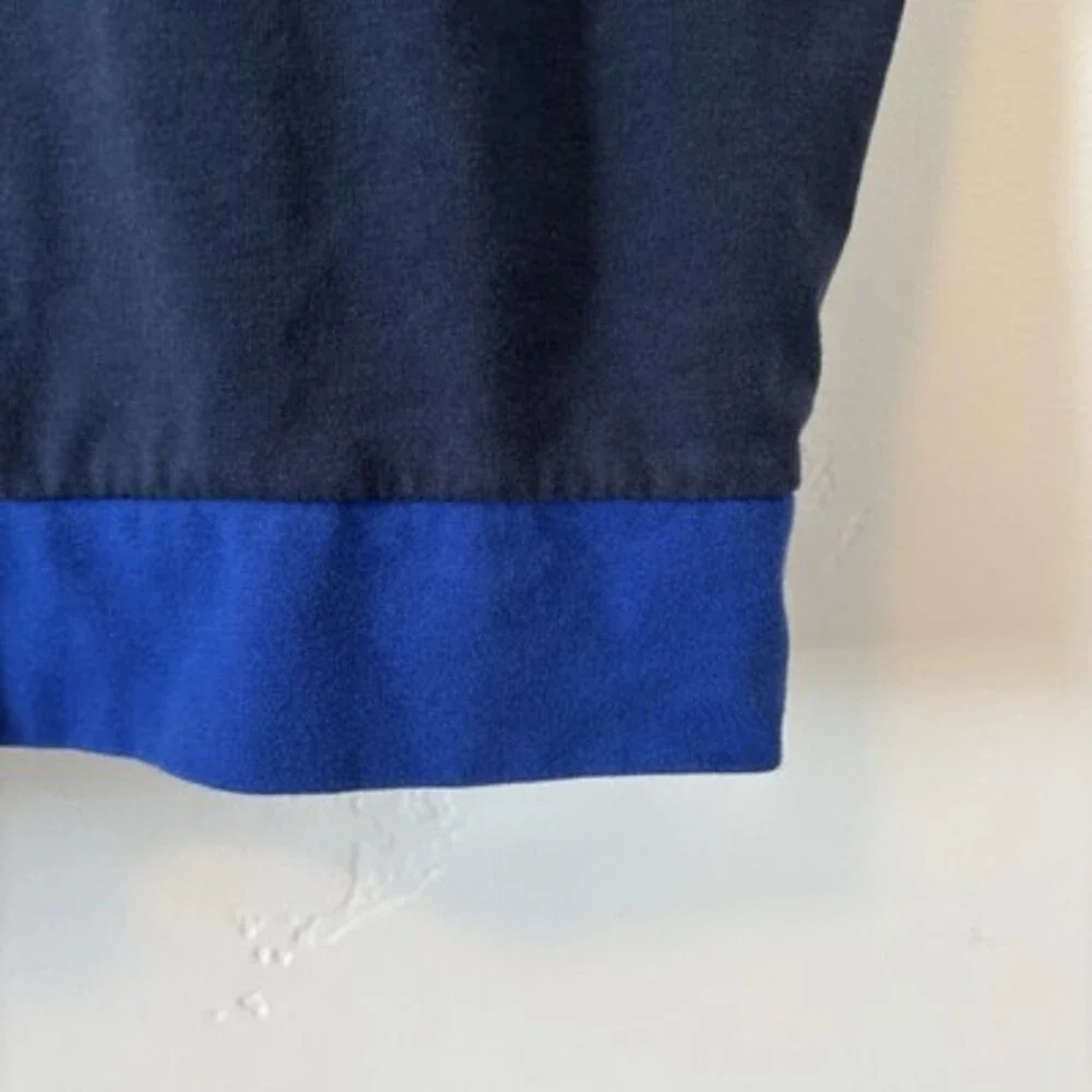 Calvin Klein Mens Blue Hoodie Shirt Large Short Sleeve Cotton